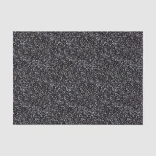Sparkling Black Glitter Tissue Paper