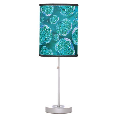 Sparkling Blue Diamond _ Gulaga Standing Table Lamp