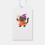 Sparkling Celestial Kitty Witch Classic T-Shirt Gift Tags
