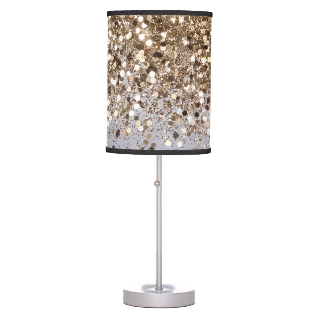 champagne gold table lamp