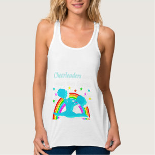 SPARKLING CHEERLEADER PERSONALIZED TANK TOP