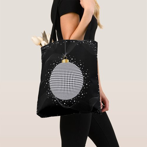 Sparkling Christmas Bauble Tote Bag