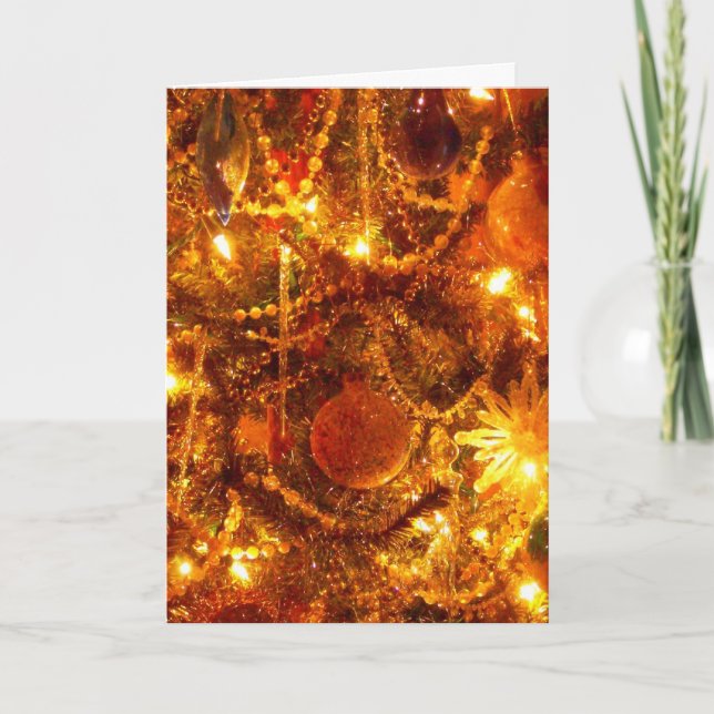 Sparkling Christmas Card (Front)