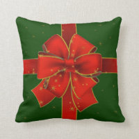 Sparkling Christmas Mojo Throw Pillow