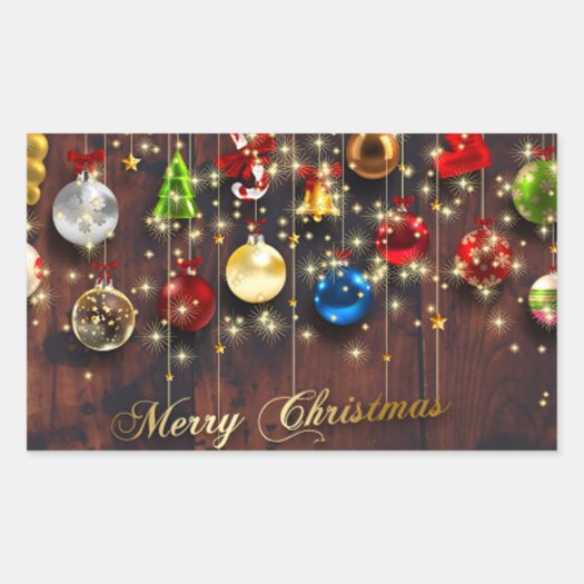 Sparkling Christmas Ornament & snowflakes