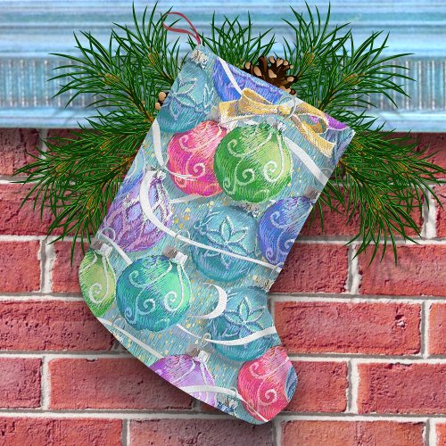 Sparkling Christmas Small Christmas Stocking