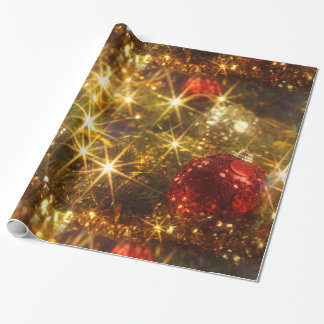 Sparkling Christmas Wrapping Paper