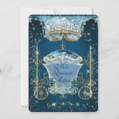Sparkling Cinderella Style Party Invitations (Front)