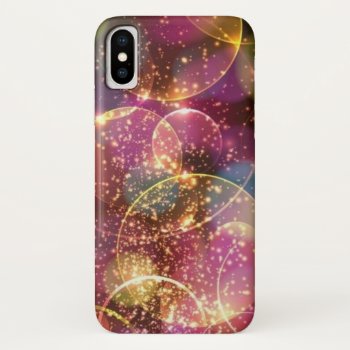 Sparkling Circles Iphone Case by SharonCullars at Zazzle