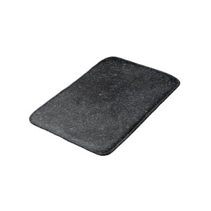 Sparkling Dark Gray Glitter Bath Mat