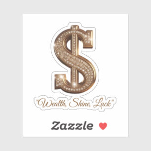 "Sparkling Diamond Symbol" Sticker