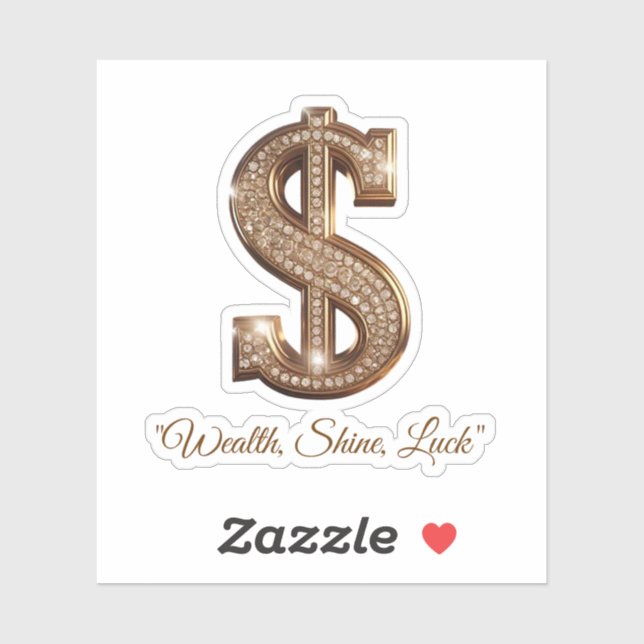 "Sparkling Diamond Symbol" Sticker (Sheet)