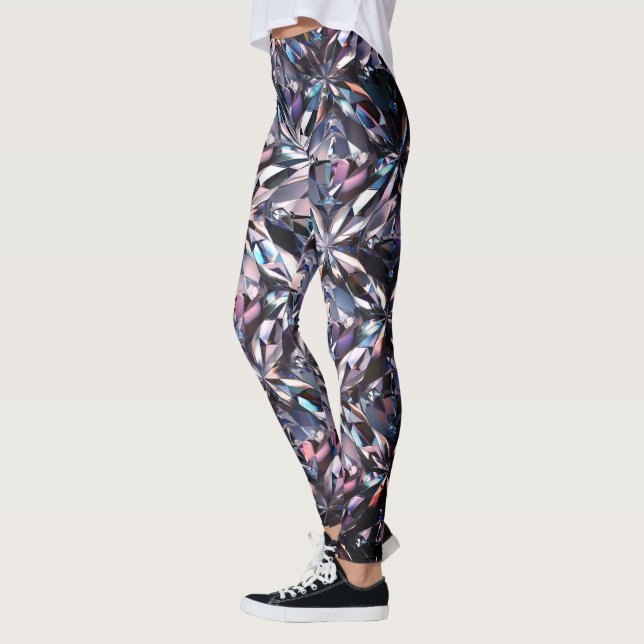Sparkling Diamonds Leggings (Left)