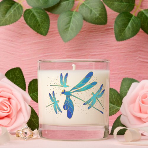 Sparkling Dragonflies Scented Candle