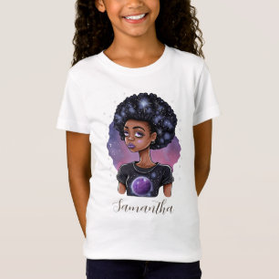 Sparkling Elegant Afro Woman T-Shirt