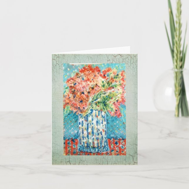 Sparkling Florals Note Cards (Front)