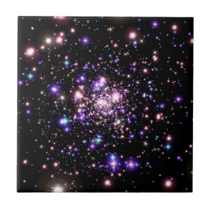Sparkling Galaxy Ceramic Tile