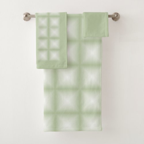 Sparkling Gem Tiles Choose Your Custom Color Acryl Bath Towel Set