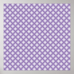 Sparkling Gem Tiles Choose Your Custom Color Poster