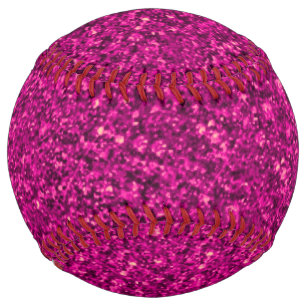 Sparkling glitter softball