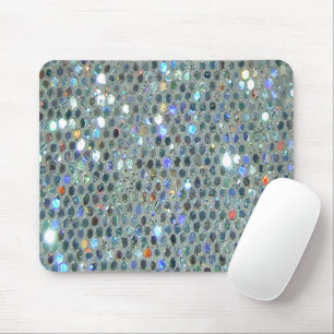 Sparkling Glittery Glitzy Bling Mouse Pad