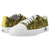 Sparkling Golden Lights Low Top Shoes (Pair)