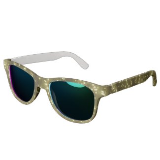 Sparkling Golden Lights Sunglasses