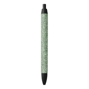 Sparkling Green Faux Glitter Pen