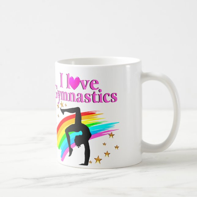 SPARKLING GYMNAST COFFEE MUG (Right)