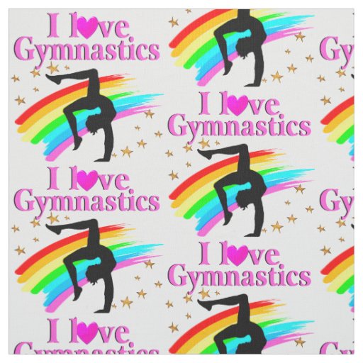 SPARKLING GYMNAST FABRIC