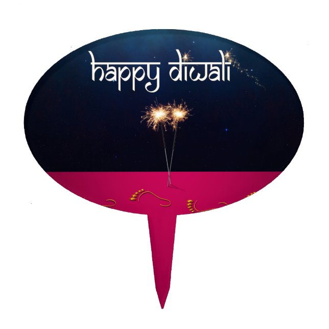 Sparkling Happy Diwali - Cakepick (Front)