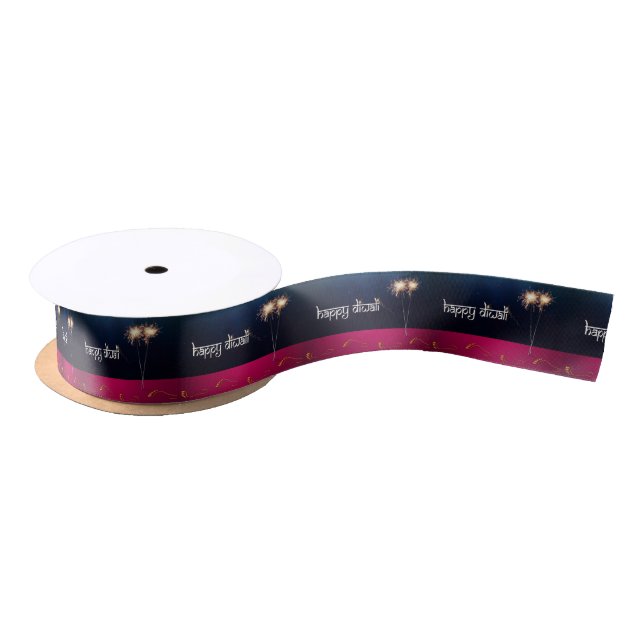 Sparkling Happy Diwali - Ribbon (Spool)