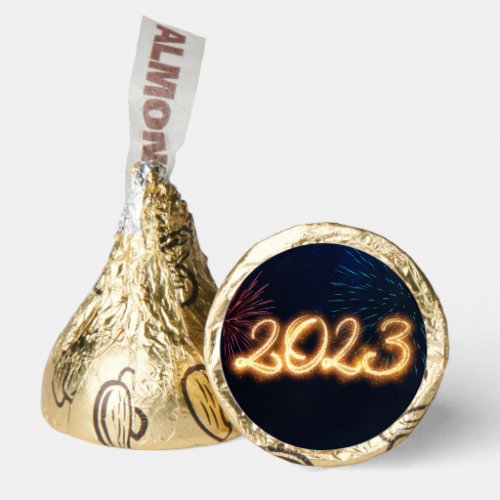 Sparkling Happy New Year 2023 Fireworks Hersheys Kisses