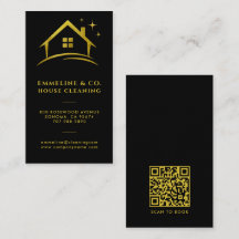 Sparkling House Cleaning service QR Code