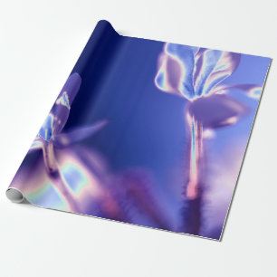 Sparkling Lavender and Blue Wrapping Paper