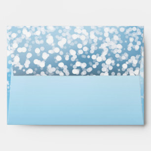 Sparkling Lights Romantic Winter Wonderland Envelope