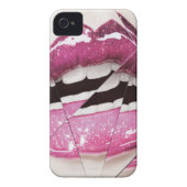 Sparkling Lip Gloss Phone Case (Back)