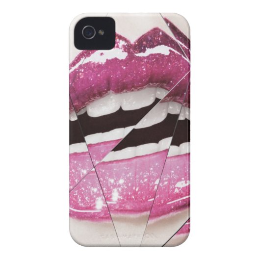 Sparkling Lip Gloss Phone Case (Back)