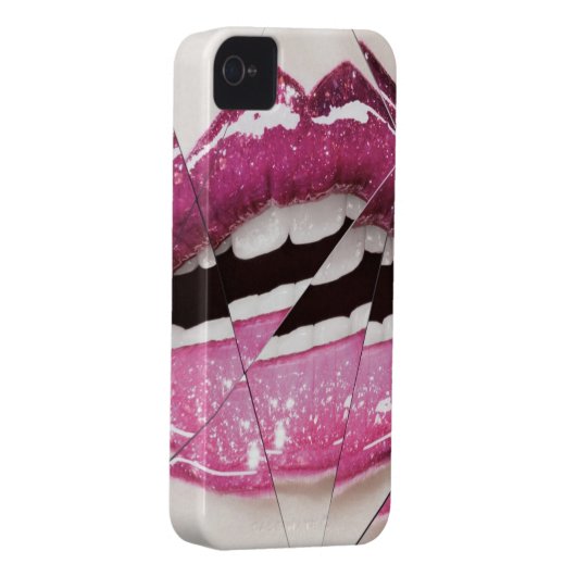 Sparkling Lip Gloss Phone Case (Back/Right)