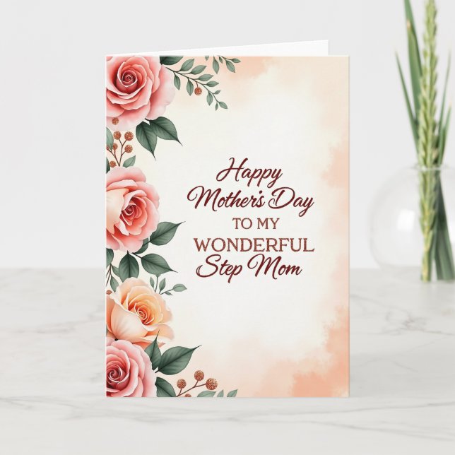 Sparkling Mothers Day Art Card (Front)