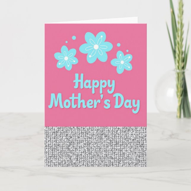 Sparkling Mothers Day Love Card (Front)