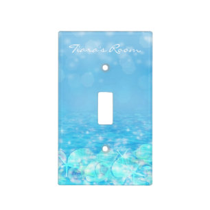 Sparkling Ocean Beach & Shells Light Switch Cover