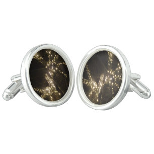 Sparkling Outdoor Tree Lights Cufflinks