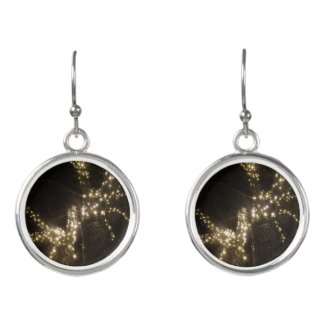 Sparkling Outdoor Tree Lights Earrings