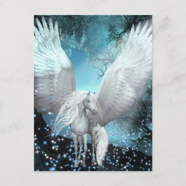 Sparkling Pegasus Postcard