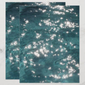 Sparkling Pool Water Background (Front/Back)