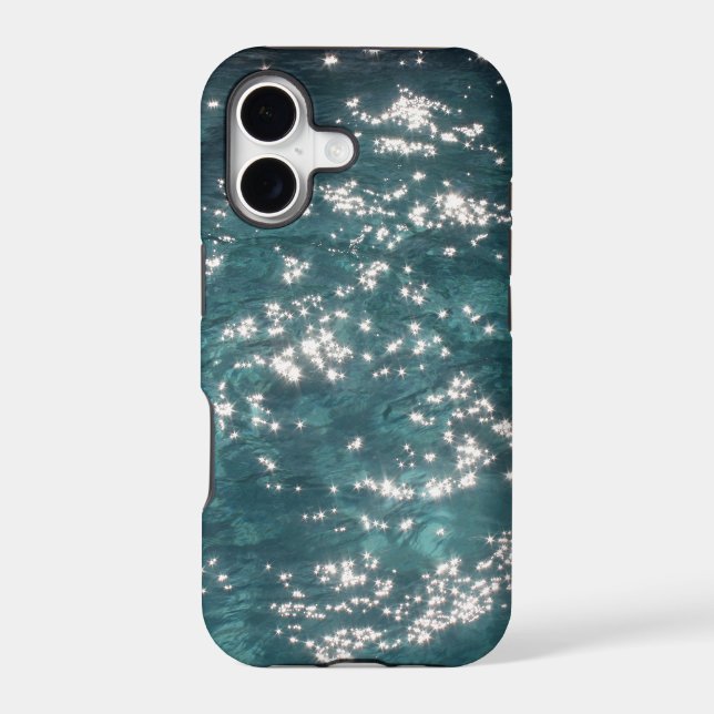 Sparkling Pool Water Background Iphone Case (Back)