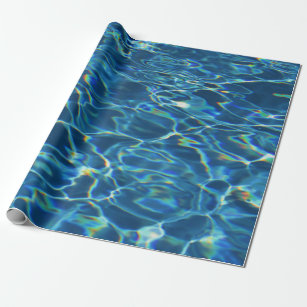 Sparkling Pool Water Wrapping Paper