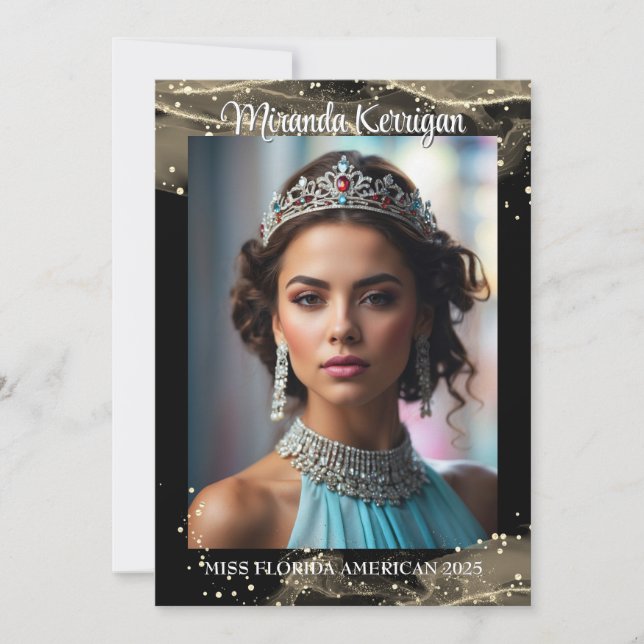 Sparkling Sand Pageant Autograph Card QR Code (Front)