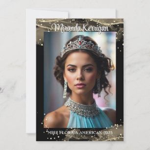 Sparkling Sand Pageant Autograph Card QR Code